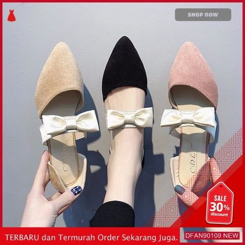JUAL DFAN90109H139 SEPATU N SANDAL HMK01x0139 WANITA FLATSHOES TERBARU BMGShop