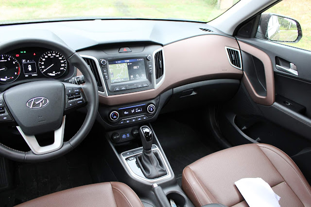 Hyundai Creta Prestige 2.0 Automático 2018 - interior