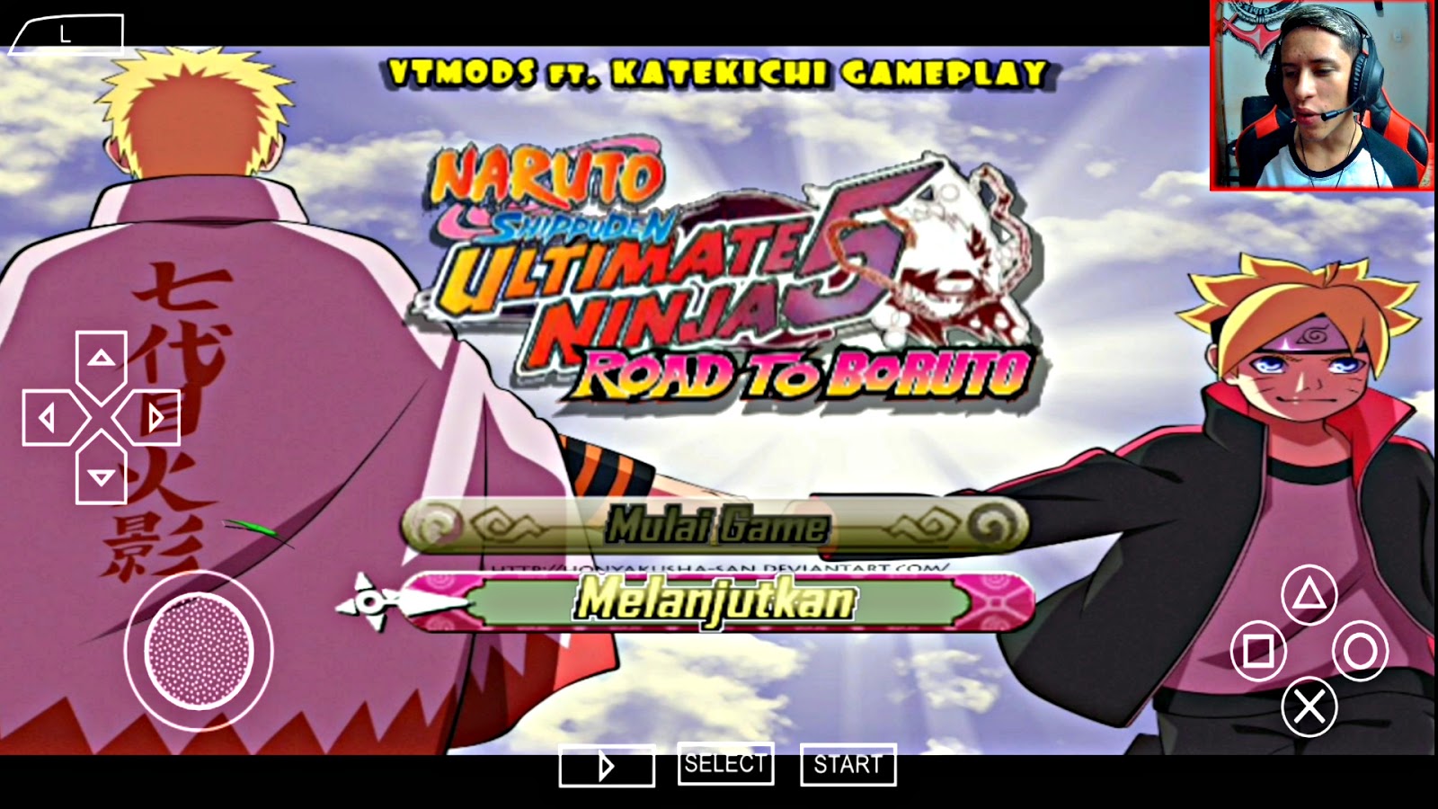 Naruto Shippuden Ultimate Ninja 5 PPSSPP Android Download