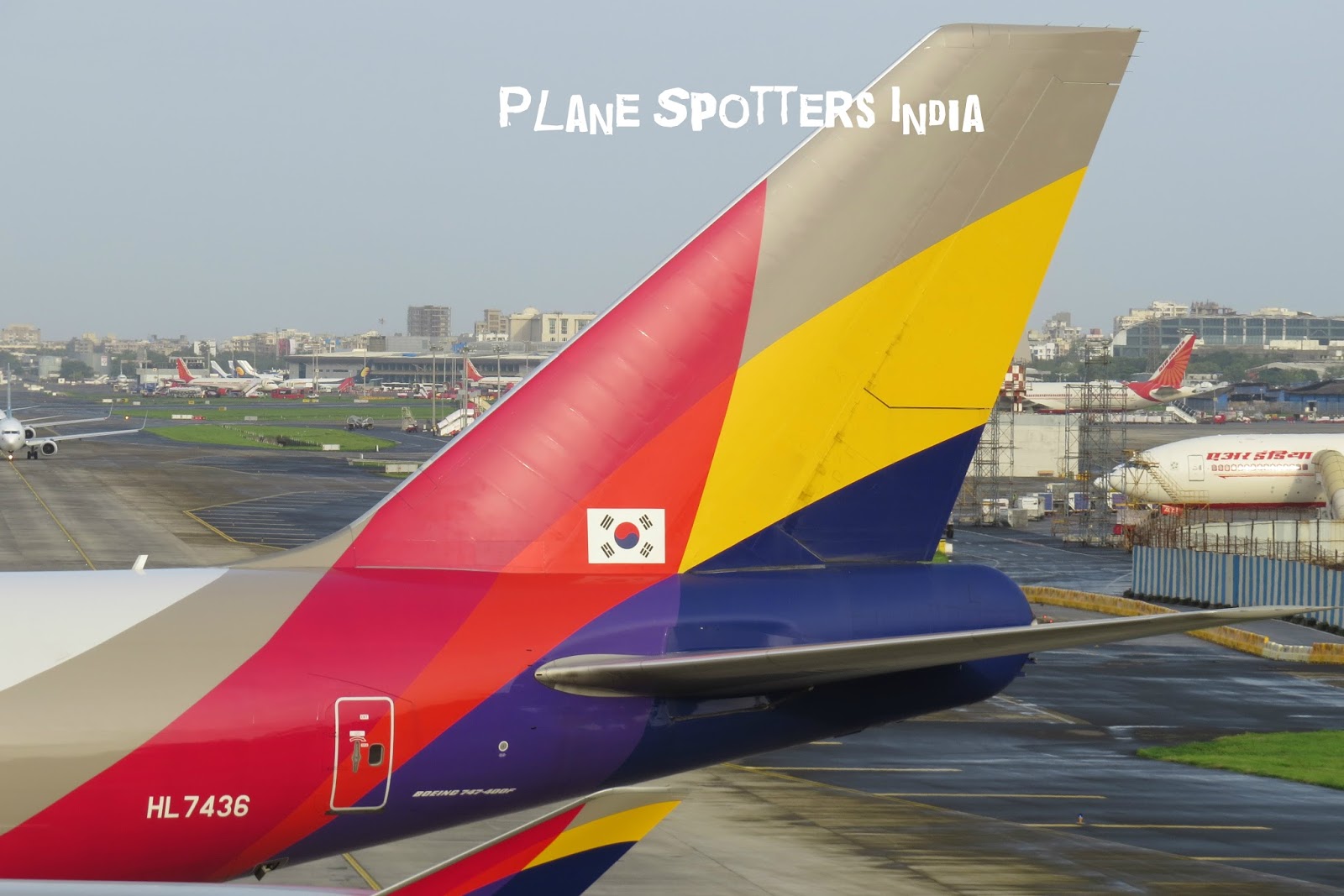Asiana Cargo Plane Spotters India www.PlaneSpotters.in