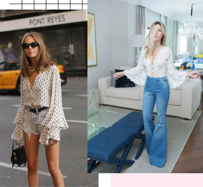 Tendencia: Looks com manga flare como usar? Tendencia: Looks com manga flare como usar?