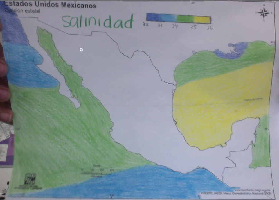 Tipos de Mapas México Los océanos y mares de México