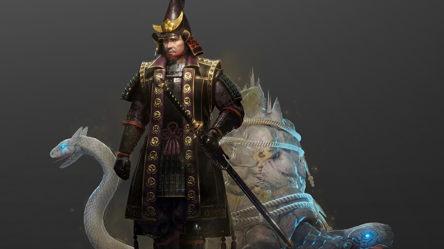 Nioh 2, Samurai, Character, 4K, #7.926