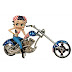 Betty Boop en moto