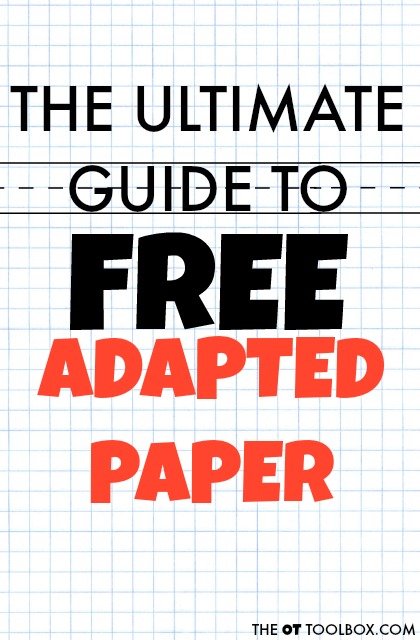 free adapted paper printable sheets for all handwriting struggles free adapted paper printable sheets for all handwriting struggles