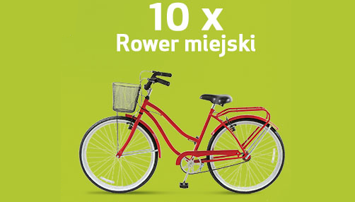 Wygraj rower miejski Romet Konkurs