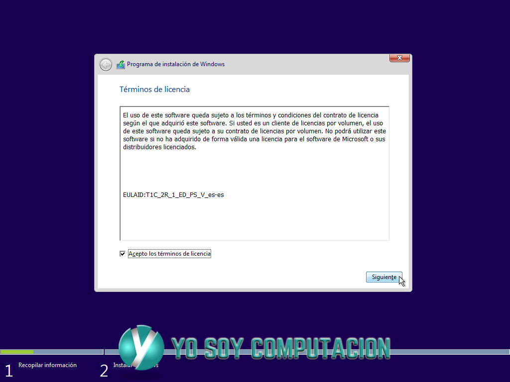 Instalación de Windows 10 Completo Tutorial de instalar windows 10
