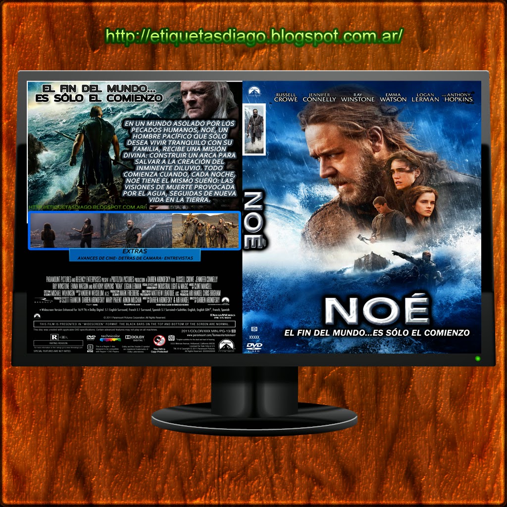 Noé (Noah) DVD COVER 