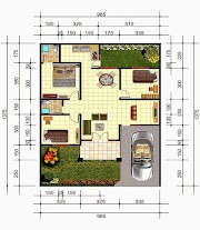 Inspirasi 14 Denah Rumah Minimalis Dan Gambarnya Simple Dan Minimalis