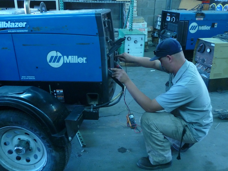 NBTC Technical Services Div. Calibration Welding Machine