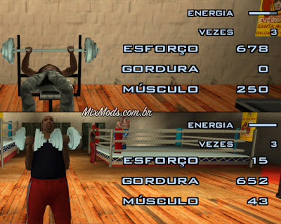 gta sa mod bodybuilder realistic gym academia