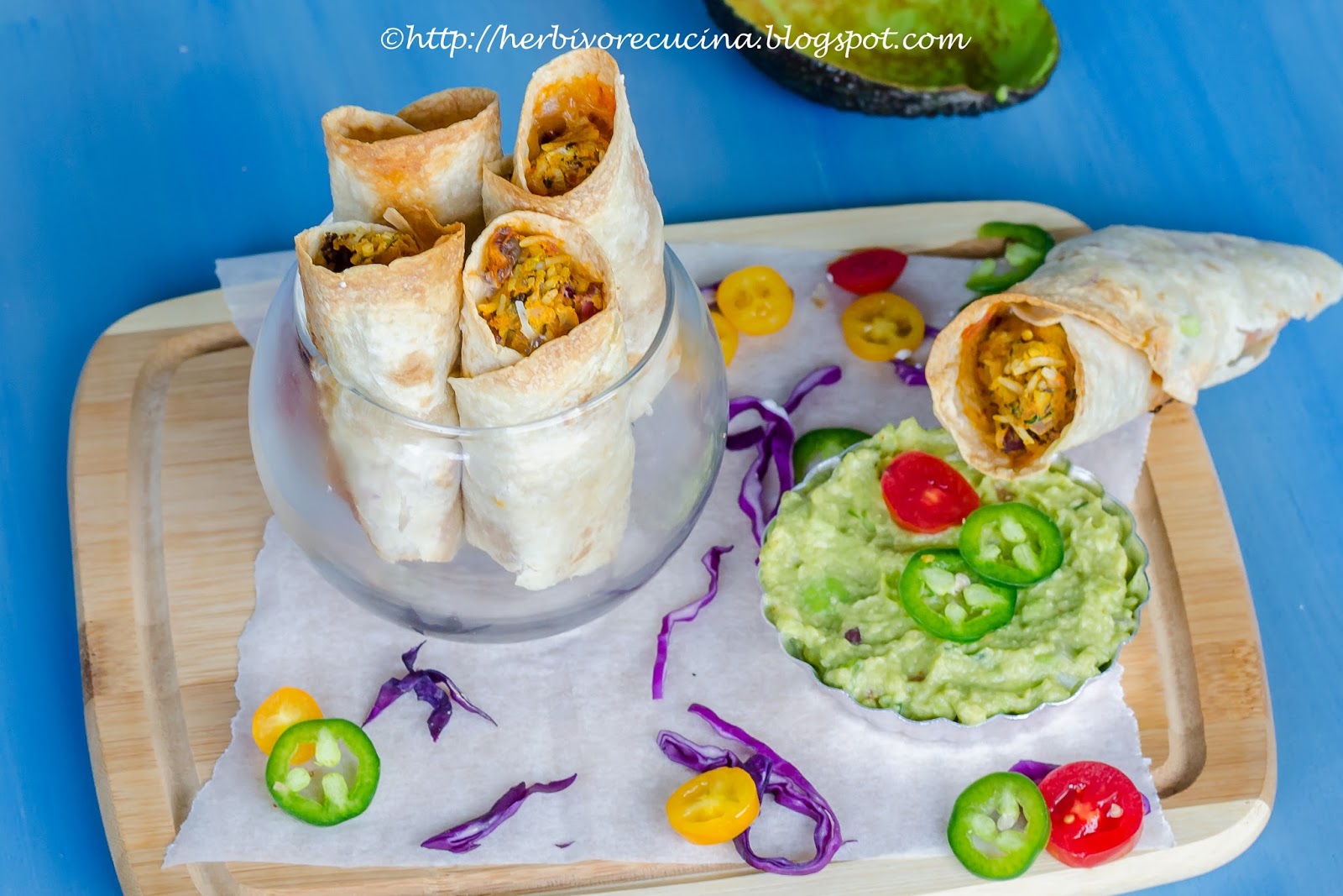 Herbivore Cucina Black Bean and Rice Taquitos