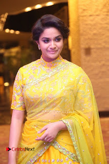 Actress Keerthi Suresh Stills at Remo Audio Launch  0001