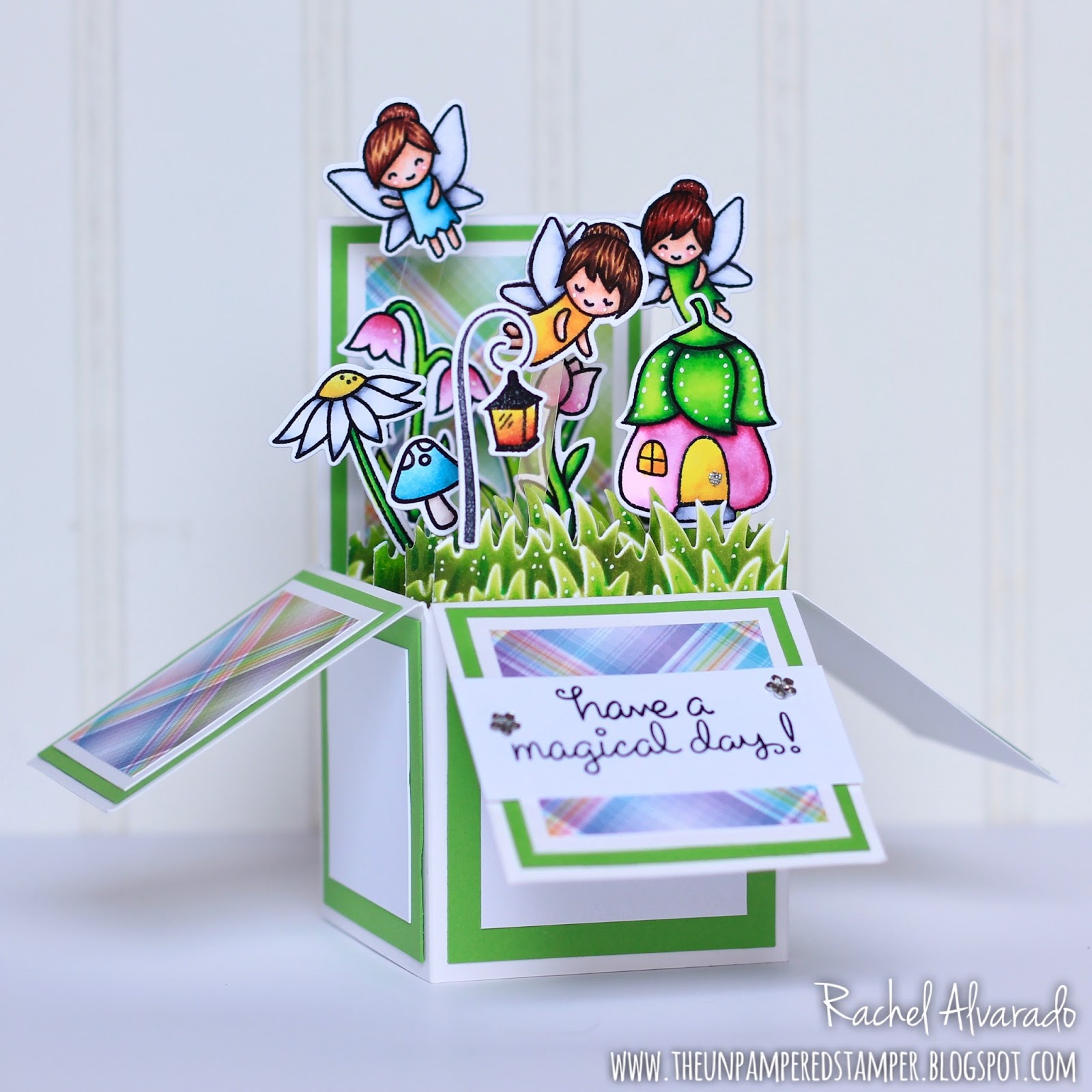 Lawn Fawn Fairy Friends Box Card