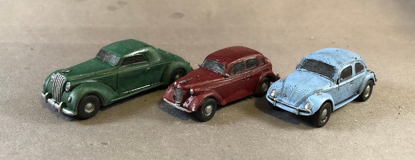 ho scale vintage vehicles