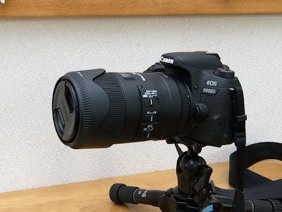 LH680-04収納時 SIGMA MACRO 105mm F2.8 EX DG OS HSM + LH680-04収納