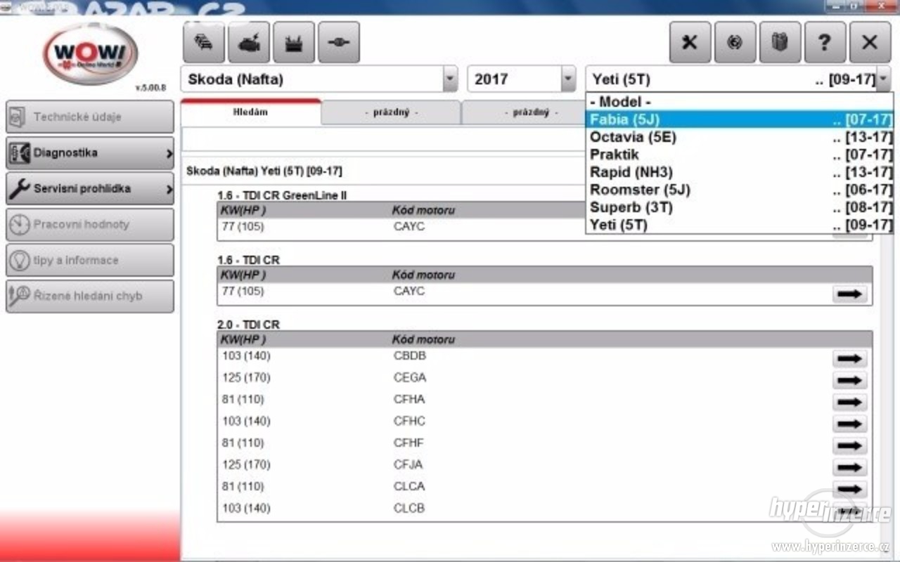 Scanner Auto Multimarques WOW Snooper Scanners Automobile
