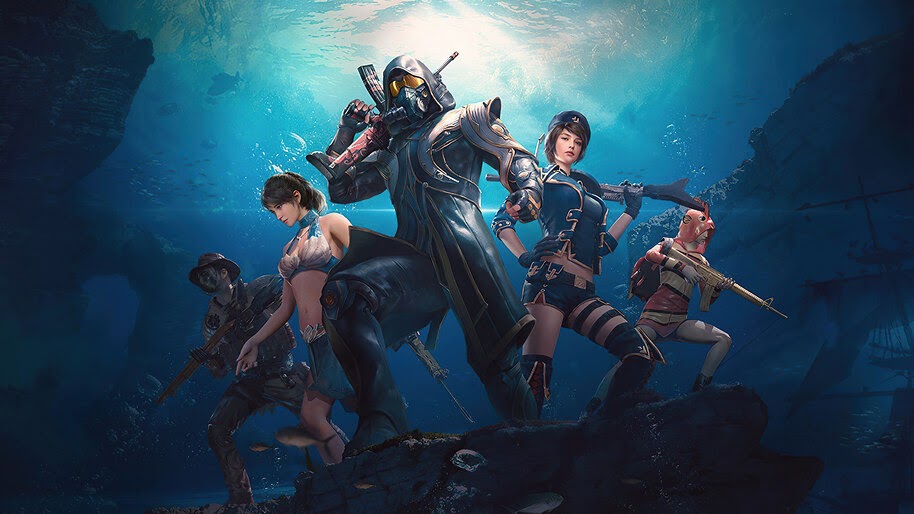 PUBG, Mobile, Underwater, 4K, #5.2622