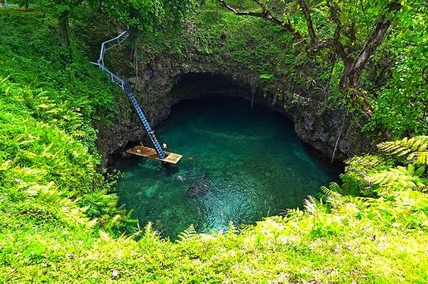 To Sua Ocean Trench - Wyspy samoa To Sua Ocean Trench - Wyspy samoa