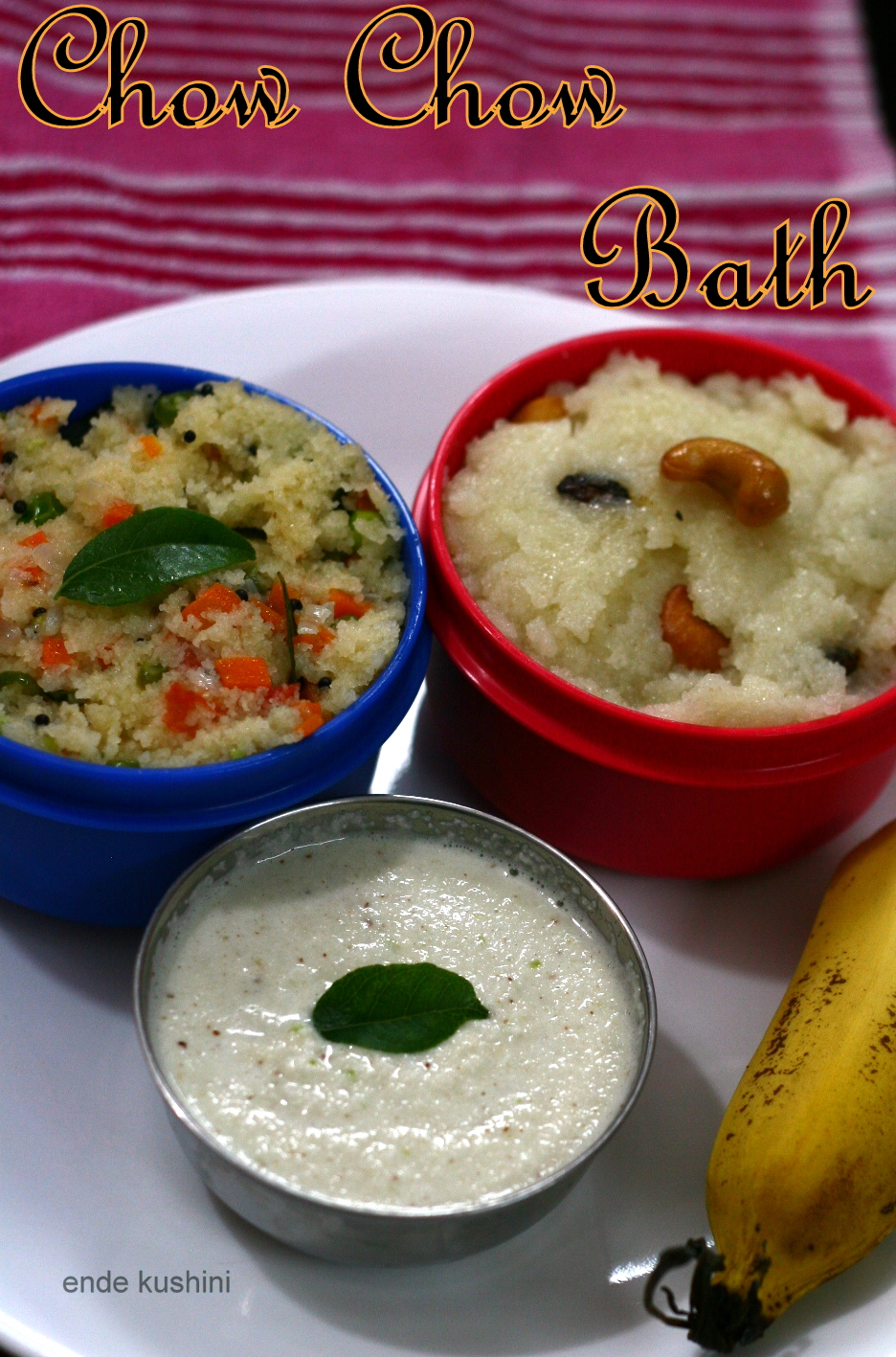 Ende Kushini Chow Chow bath