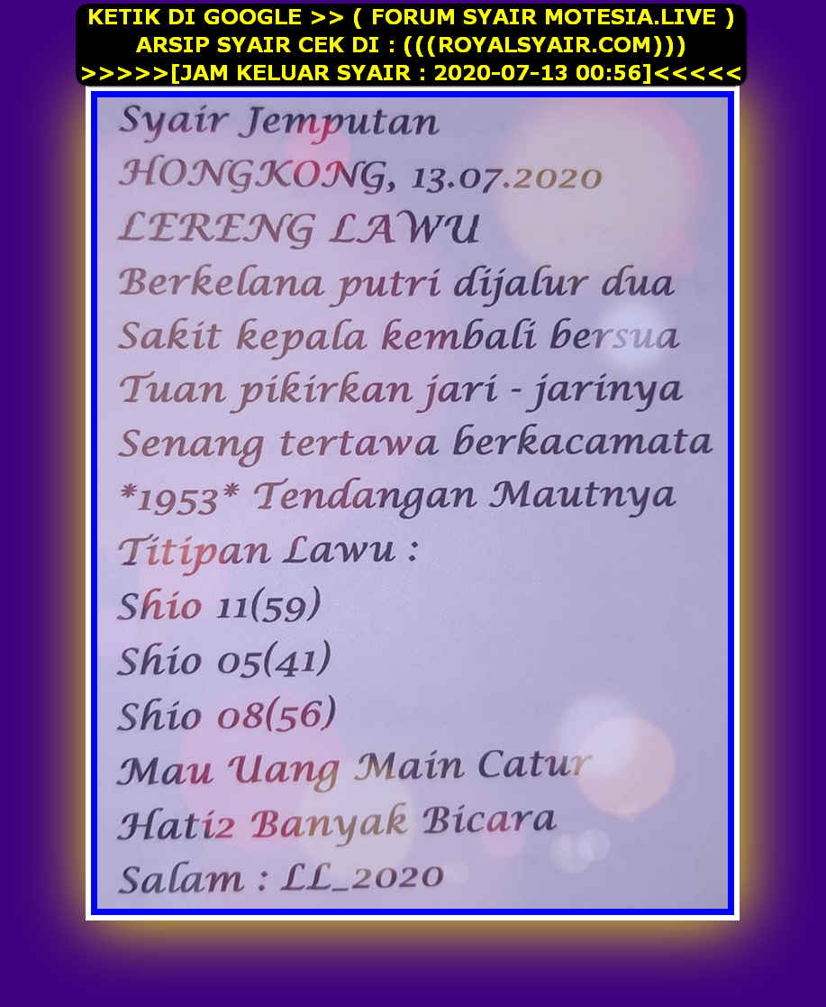forum syair hk Meloditogel