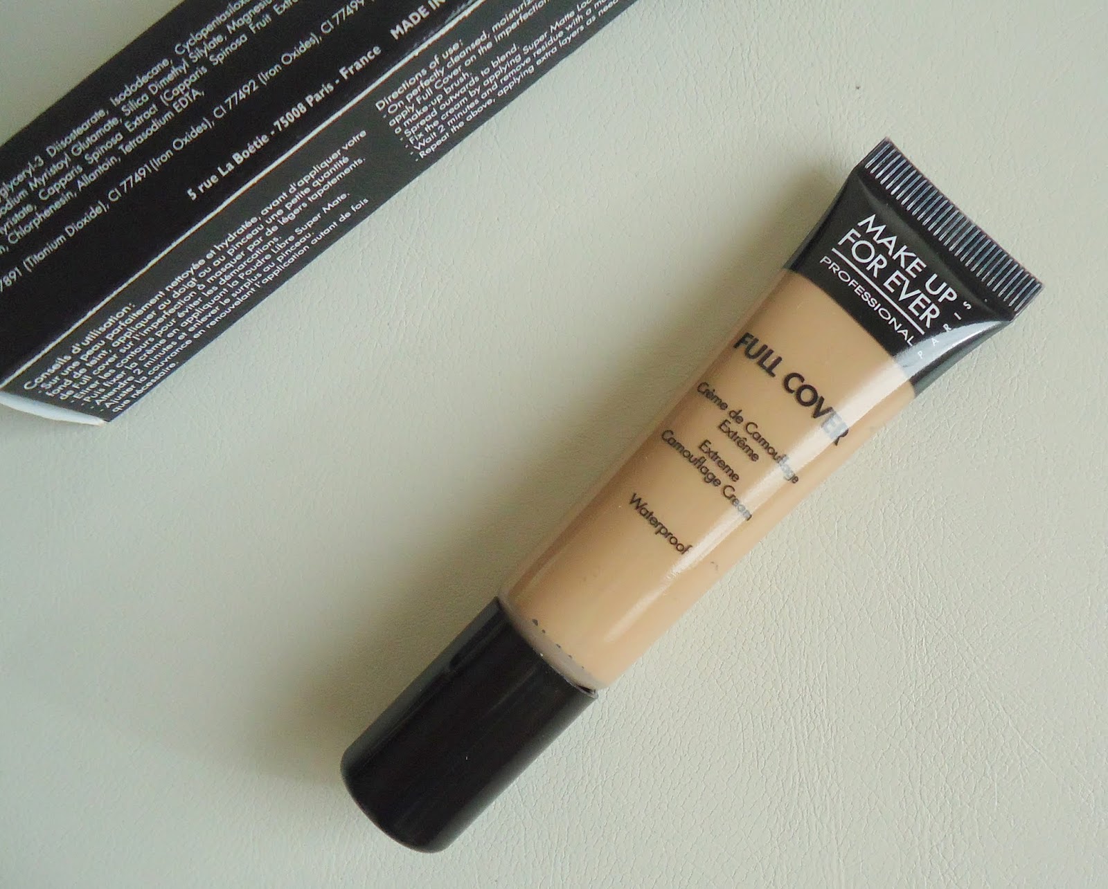 Ruqaiya Khan Make Up For Ever Full Cover Concealer in Shade 10