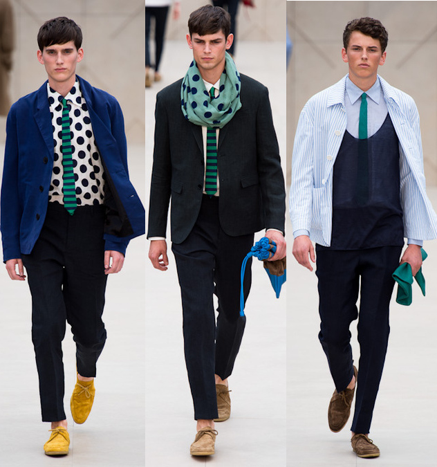 to Style Fashion Blog: London Collection: Burberry Spring/Summer 2014 Relaxed
