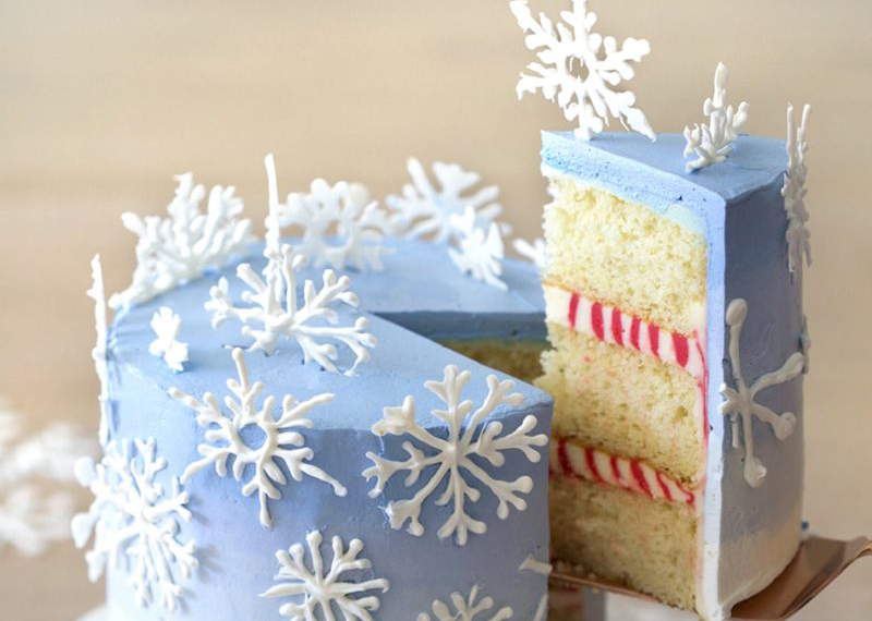Snowflake Cake Snowflake Cake