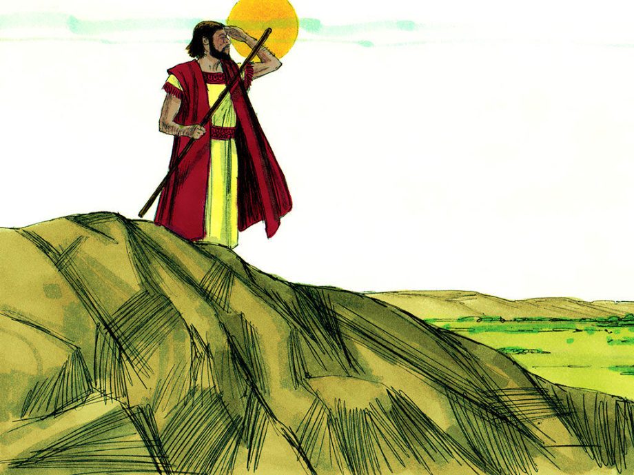 Abraham and His Family Moved to a New Land