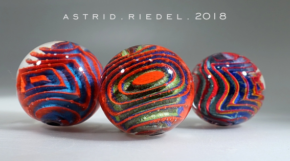 Astrid . Riedel . Glass . Artist : Art Marble beads