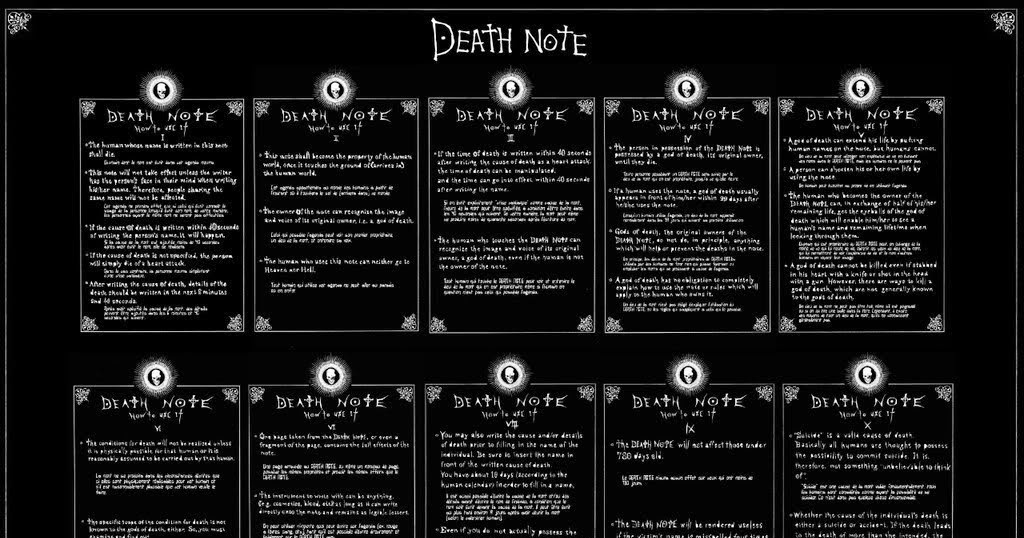 Death Note death-note