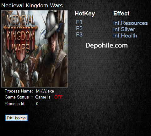Medieval Kingdom Wars (PC) Gümüş,Can +3 Trainer Hilesi İndir