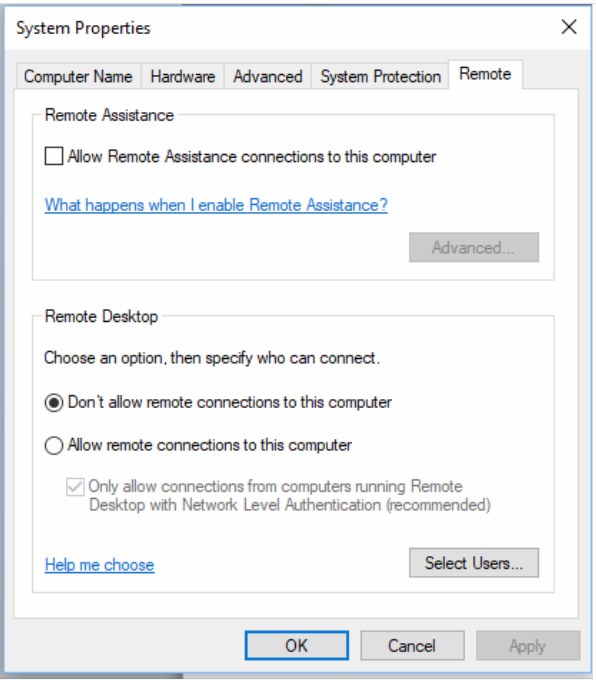 Remote Desktop Not Showing On System Properties Windows Home Remote Desktop Not Showing On System Properties Windows Home