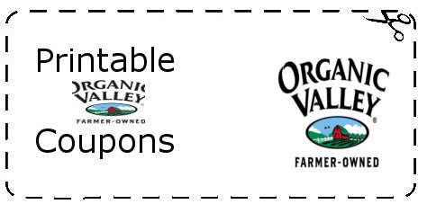 organic valley coupons pdf