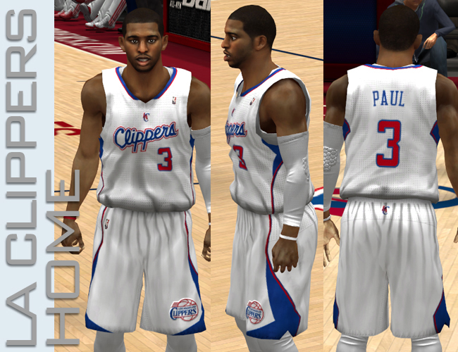 Los Angeles Clippers jersey - NBA 2K19 at ModdingWay