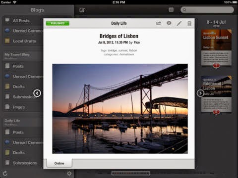 Posts on iPad