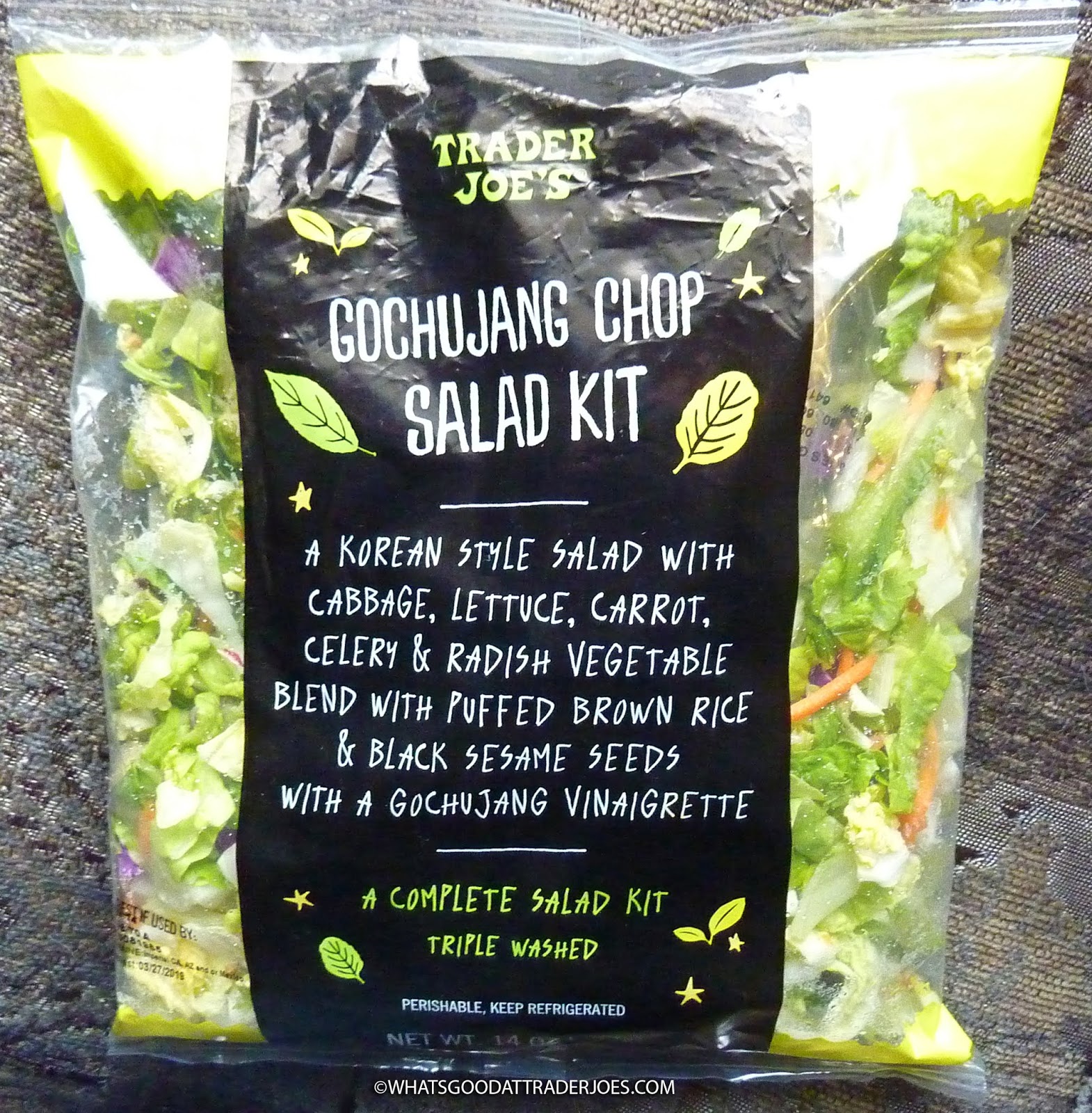 What's Good at Trader Joe's?: Trader Joe's Gochujang Chop Salad Kit