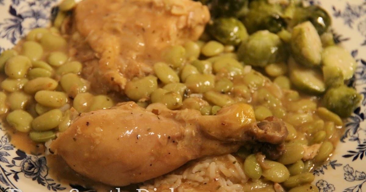 Deep South Dish Chicken and Butter Beans