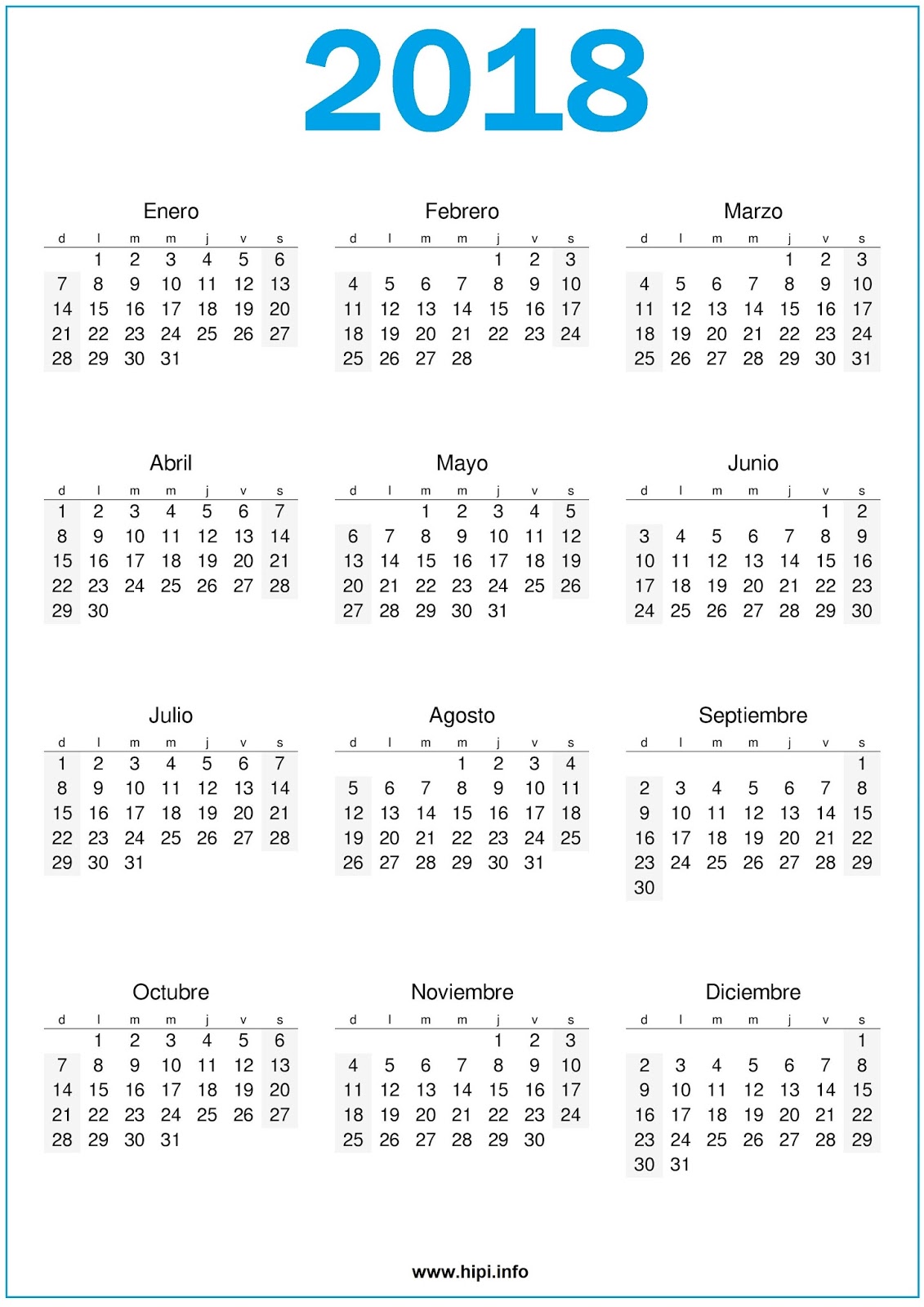 calendars printable free
