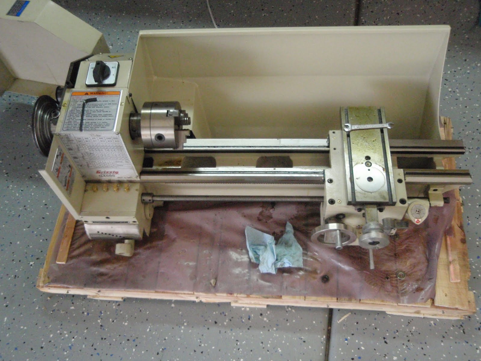 RoboSlave: Grizzly G4000 Benchtop Lathe