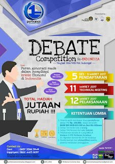 Economy Debate Competition 2017 Economy Debate Competition 2017