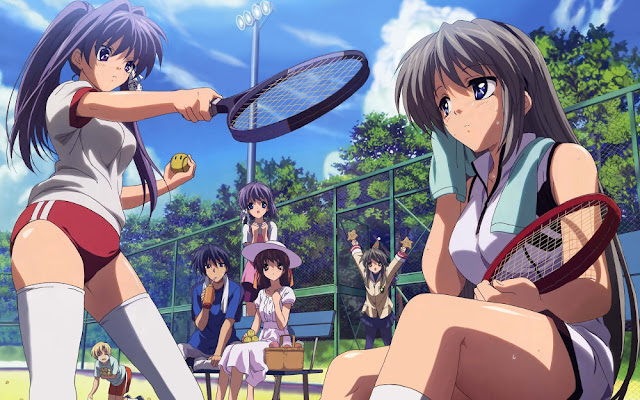tennis skirt anime