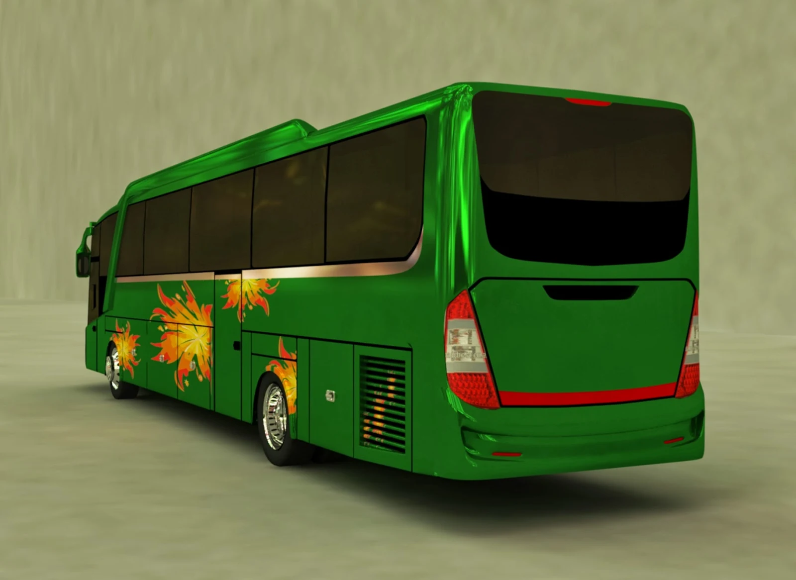 Design 3D Beat Bus rear