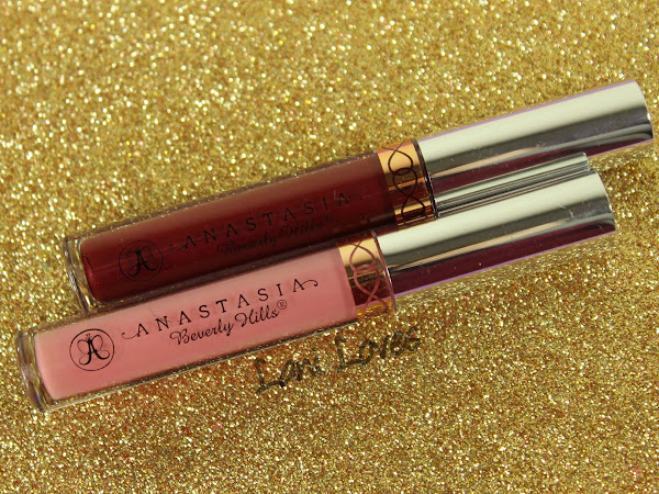 Anastasia Beverly Hills Liquid Lipstick - Lovely and Sad Girl Swatches & Review