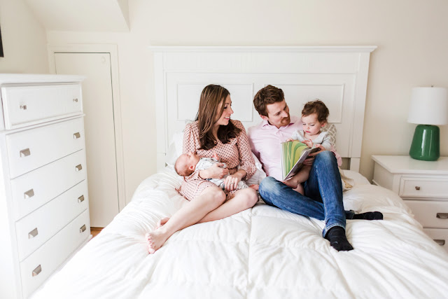 This Alexandria, Virginia family of three is now a family of FOUR!  Photography by Heather Ryan Photography