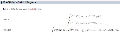 Integrals of Modified Bessel Functions, from the Digital Library of Mathematical Functions.