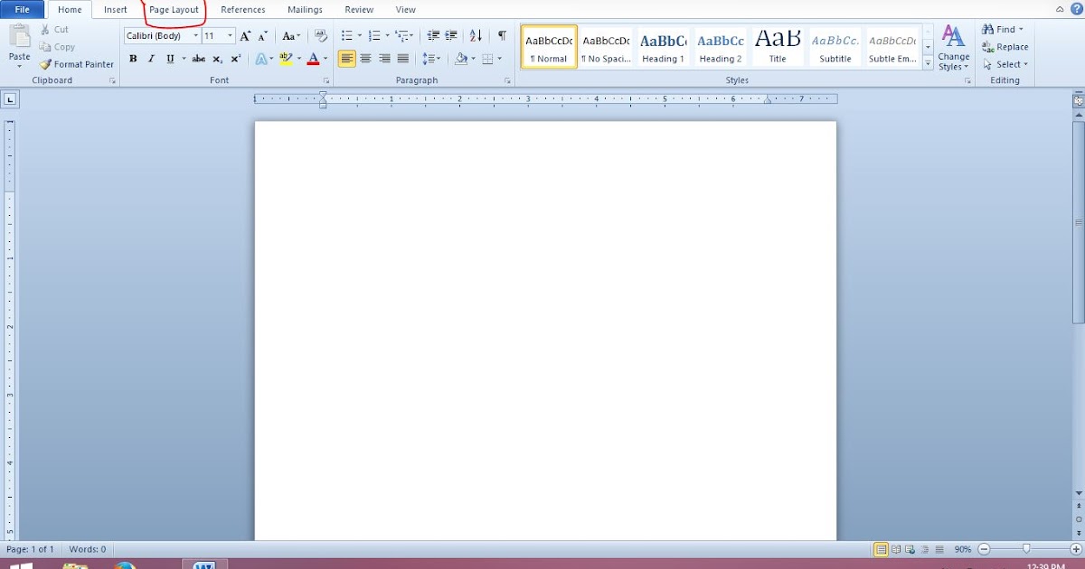 Berbagi Ilmu: Cara Mengatur Kertas F4 Pada MS Word 2010