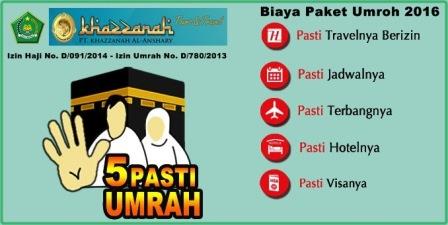 biaya paket umroh murah tahun 2016 biaya paket umroh murah tahun 2016