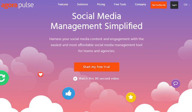 Agora Pulse Agora Pulse social media management tool