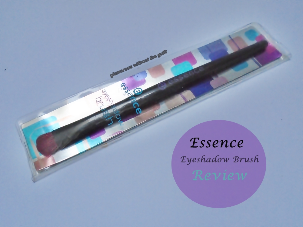 Essence Eyeshadow Brush (Quick Review)